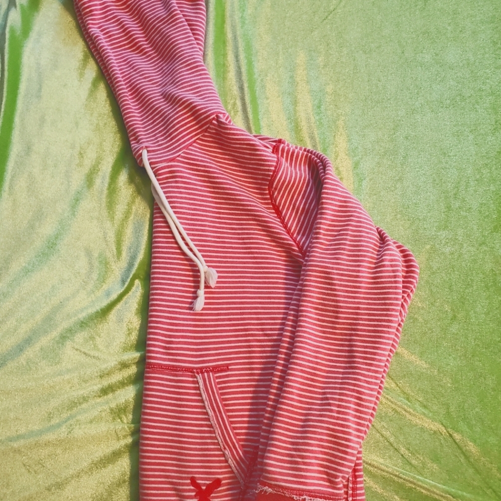 American Eagle Striped Hoodie